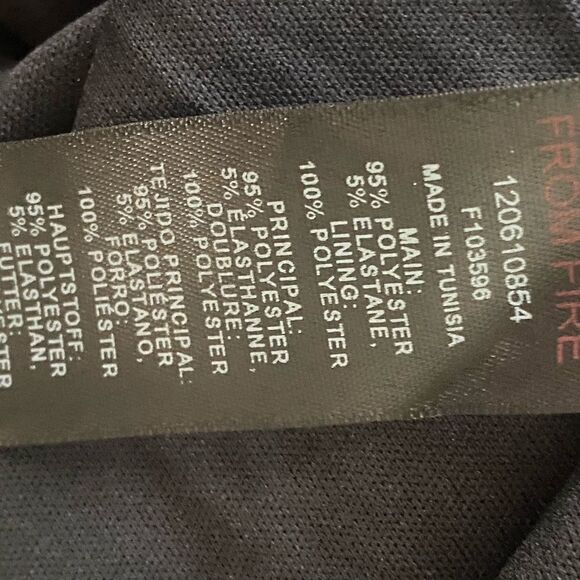 TopShop Lettuce Edge Mesh Mini Tea Dress in Pink Rose. Size 2XL. - Picture 11 of 12